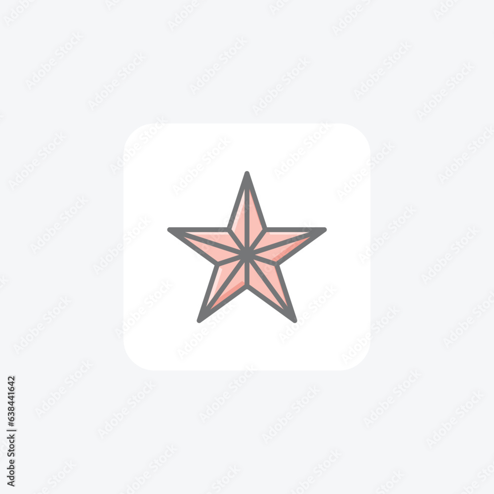 Captivating Christmas Star Bags Awesome Lineal Icon Captivating Christmas Star Bags Awesome Lineal Icon