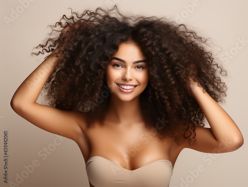 Beauty portrait of a black ...