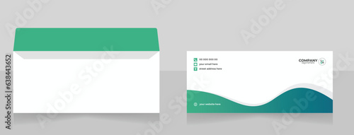 modern envelope design template