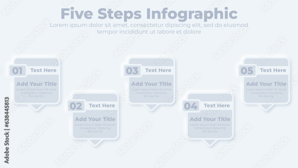Presentation business infographic design template