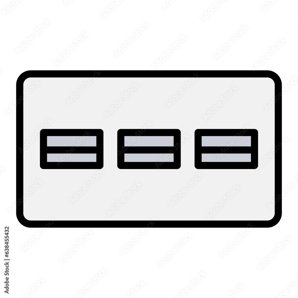 USB socket icon USB socket icon