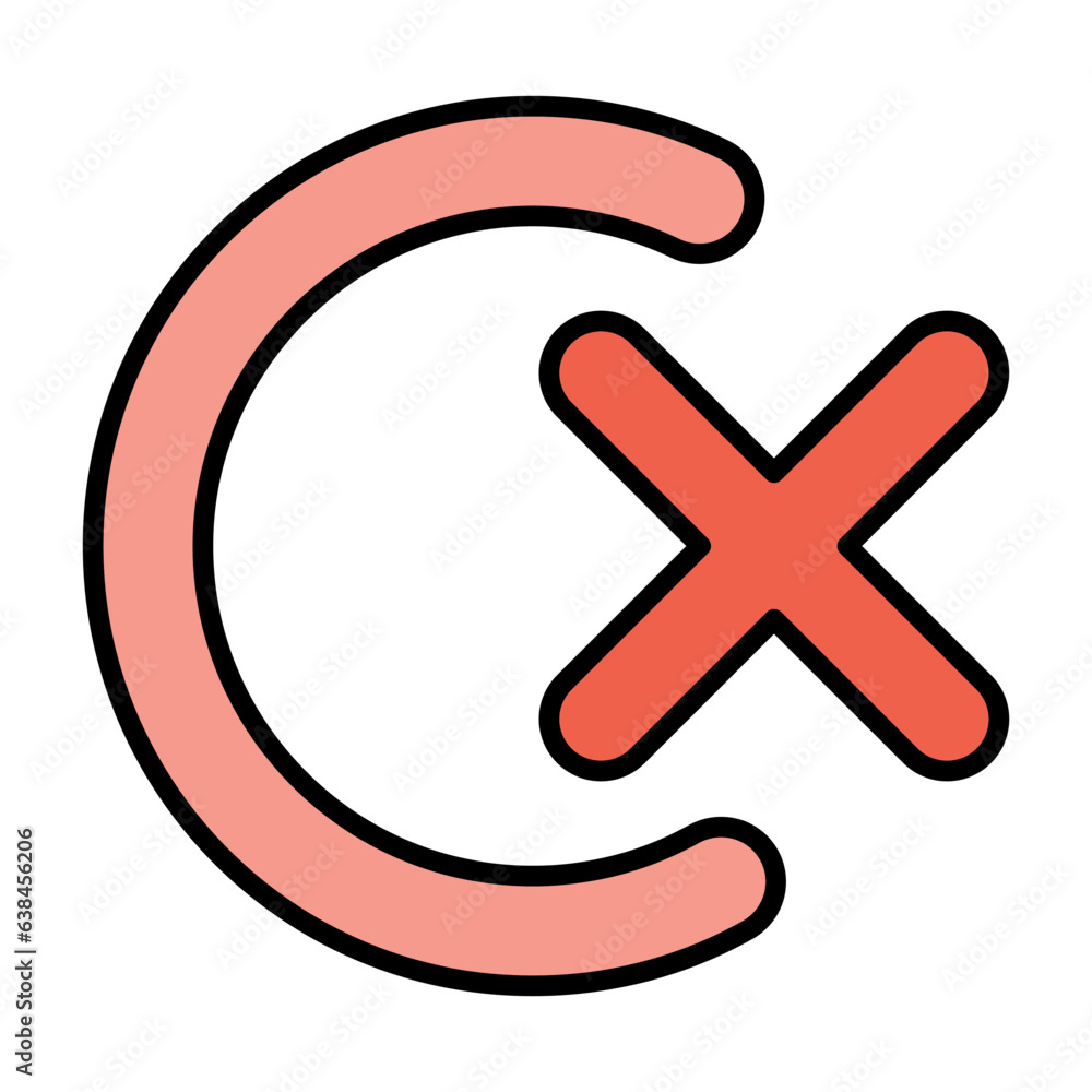 Obraz premium Fail icon