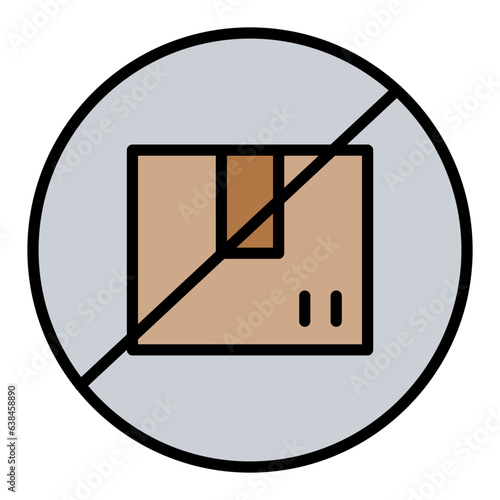 Business sanction icon