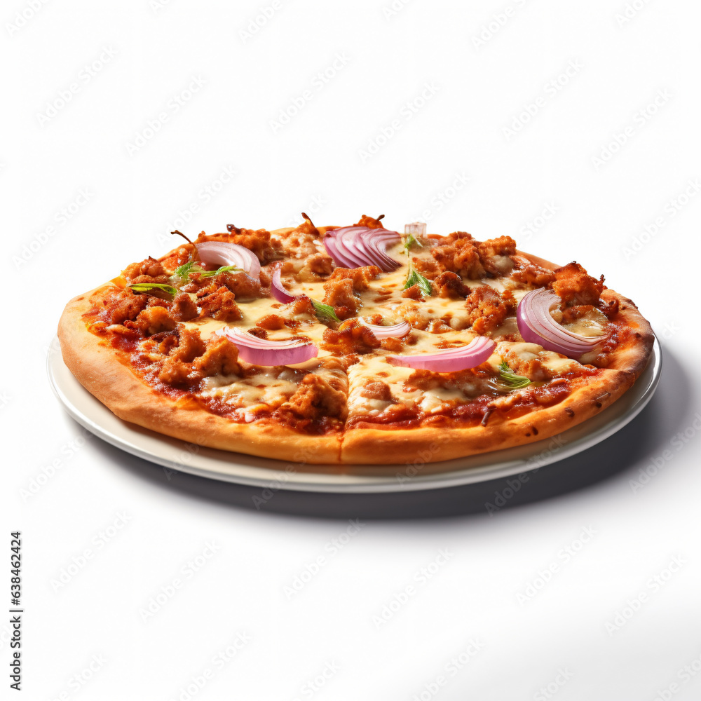 classic Italian cheese pizza on a wooden tray, one single slice of pizza isolated on white background classic Italian cheese pizza on a wooden tray, one single slice of pizza isolated on white background