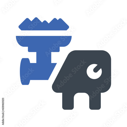 Meat grinder icon