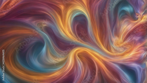 abstract background with flowing swirling slik