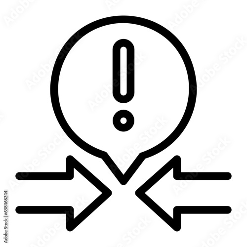 argument line icon