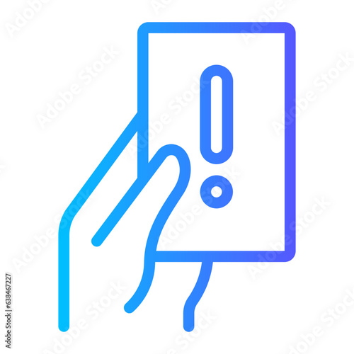 intervention gradient icon
