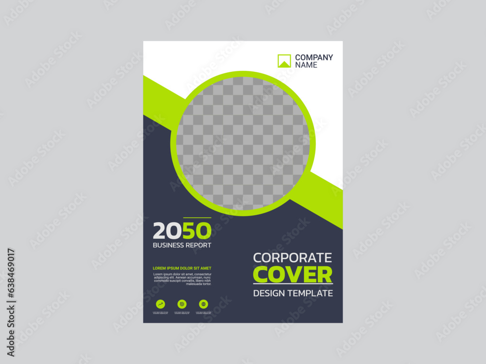 Creative corporate book cover design Creative corporate book cover design