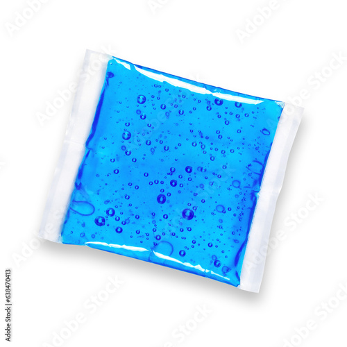 cold pack gel isolated photo