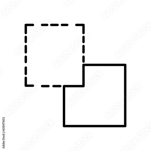 background line icon