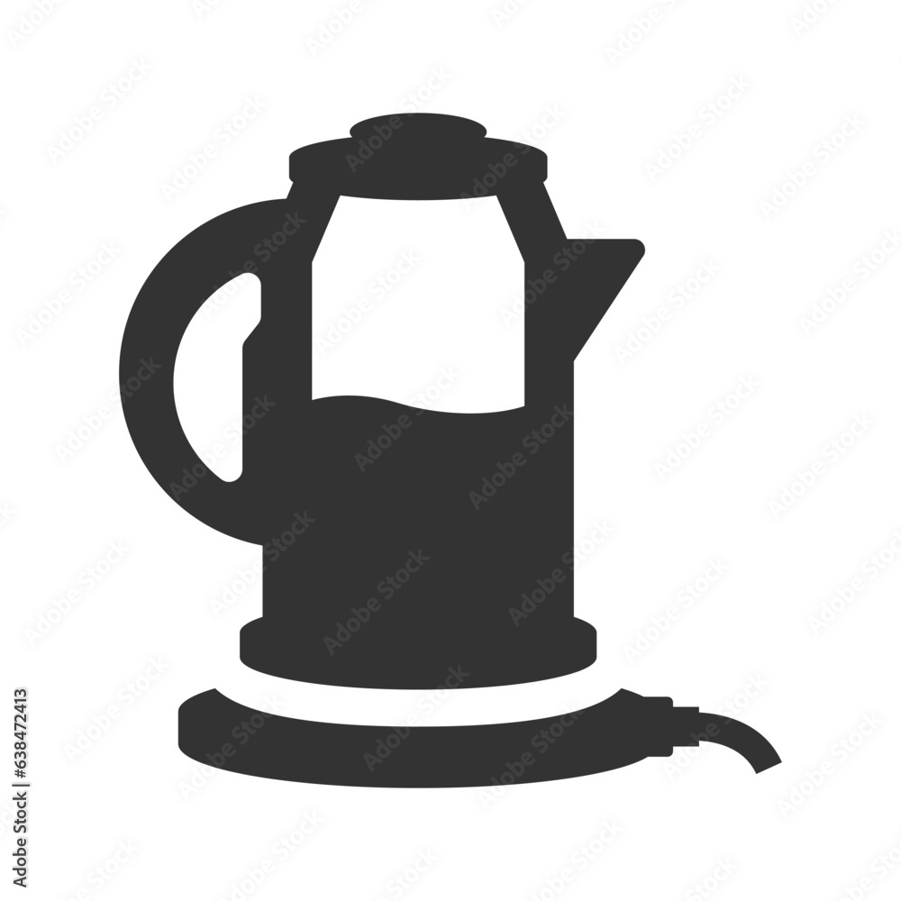 Obraz premium Electric kettle icon