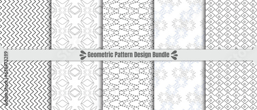 seamless pattern with fence, Seamless patterns vector set, Creative design black and whit patterns with retro, modern, trendy texture