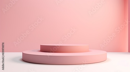 3d podium scene background for product photo mockup