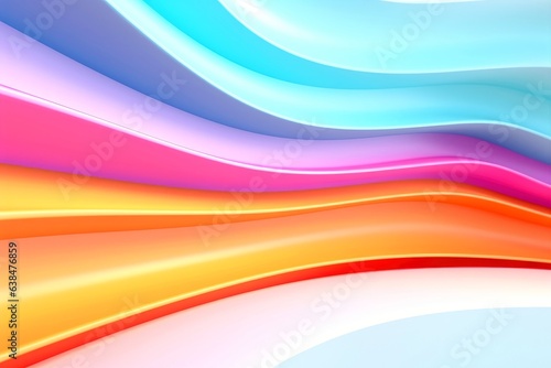 Wave abstract background art, bright color abstract background