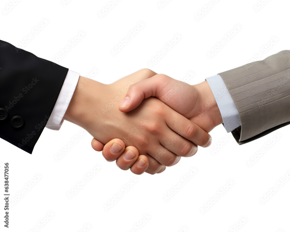Business handshake isolated on transparent background PNG Business handshake isolated on transparent background PNG