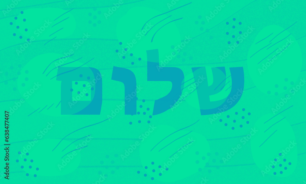 Obraz premium Shalom