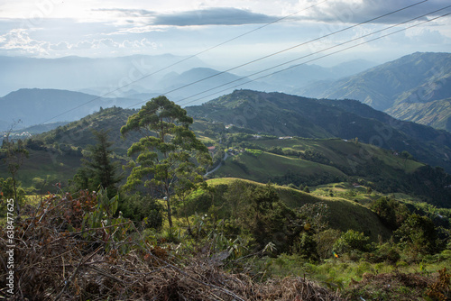 landscape in the mountains