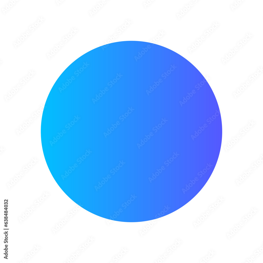 oval gradient icon