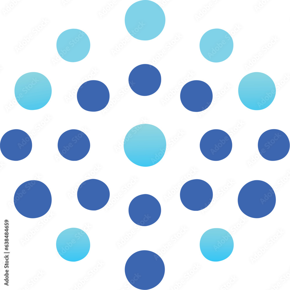 Retro element gradient shape vector art icon Retro element gradient shape vector art icon