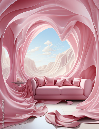 blue sky with clouds