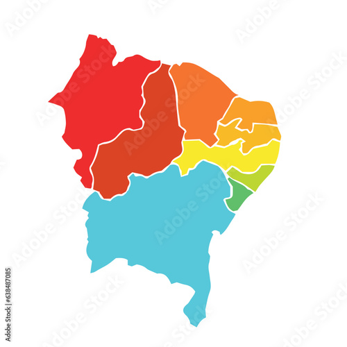 nordeste, nordestino, dia do nordestino, dia do nordeste, mapa do nordeste