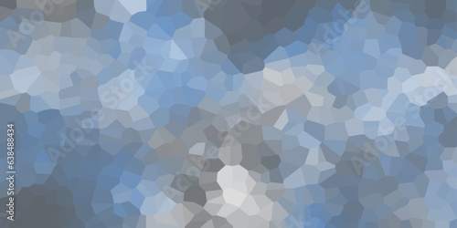 Polygonal Mosaic Background .Light gray and blue abstract mosaic seamless pattern. Vector crack background. Endless texture. Ceramic tile fragments. - vector.
