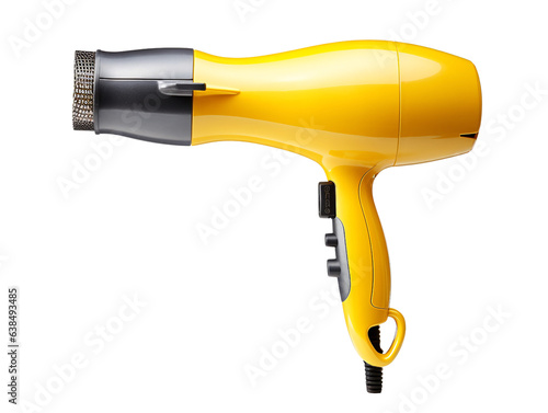 hair dryer isolated on white