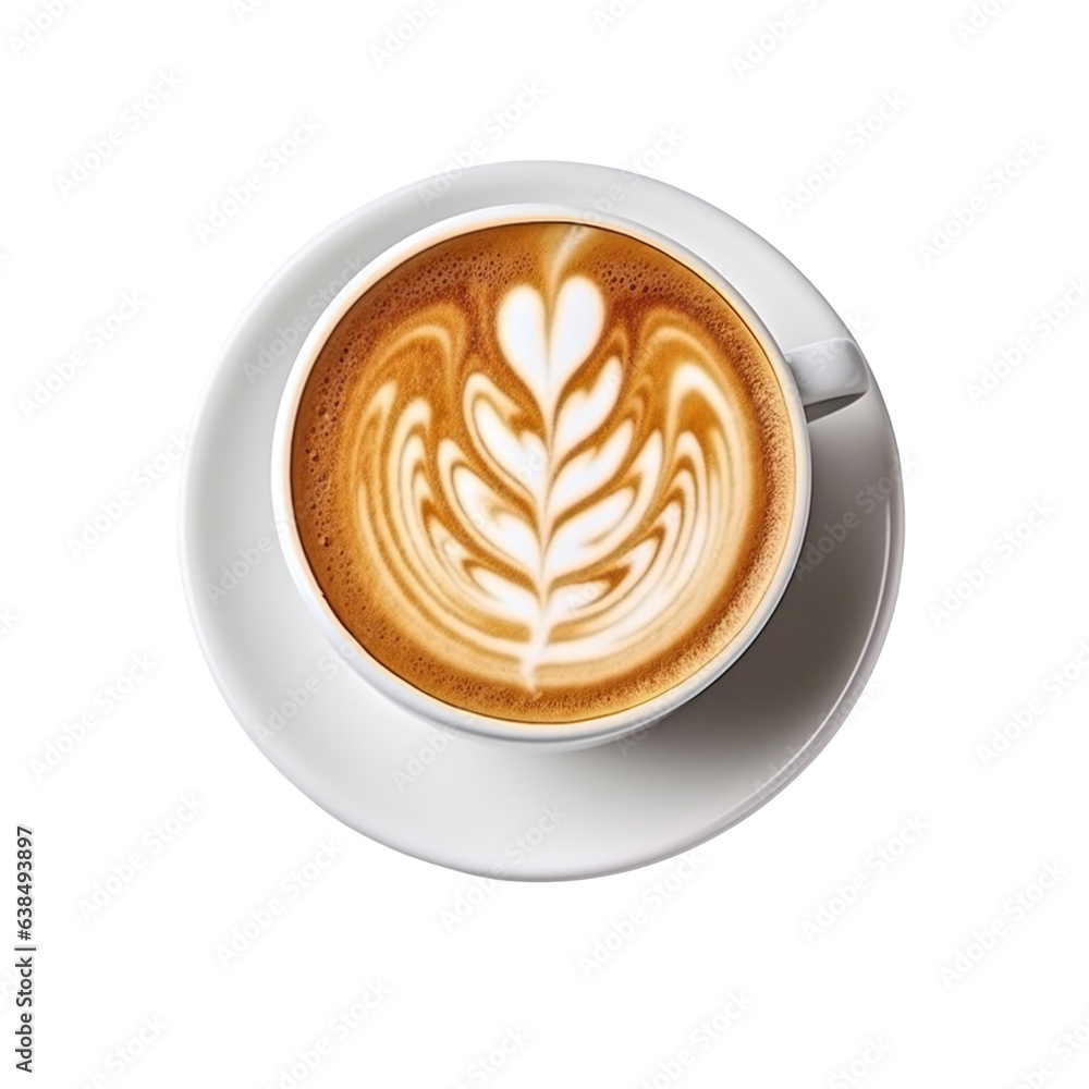 cup of coffee on white cup of coffee on white