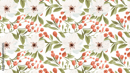 tile seamless pattern vintage flowers for fabric, textiles, clothing, wrapping paper, repeat flowers ,tile flowers ,seamless flowers ,pattern flowers 
