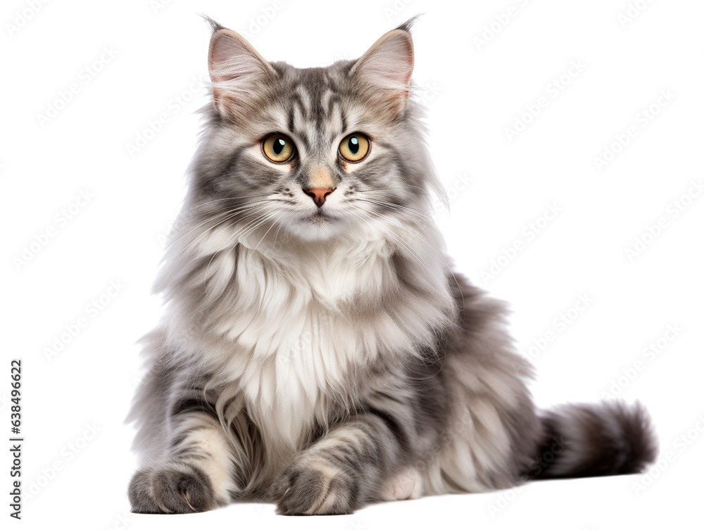 The American Curl is a breed of domestic cat known for its distinctive curled-back ears. This breed is characterized by its unique genetic trait that causes the ear cartilage to curl backward, giving 