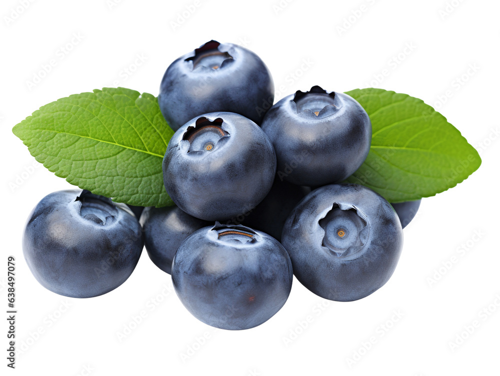 blueberries isolated on white background blueberries isolated on white background