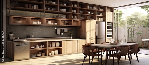 Bekasi s contemporary kitchen set design