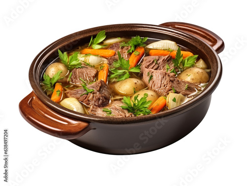 "poh-toh-FUH," is a traditional French dish that translates to "pot on the fire" or "pot in the fire." It is a classic one-pot meal that consists of simmered beef, vegetables, and aromatic herbs and s