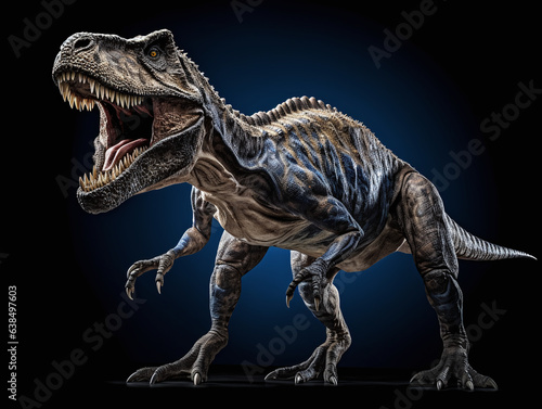 tyrannosaurus rex 3d render © krit