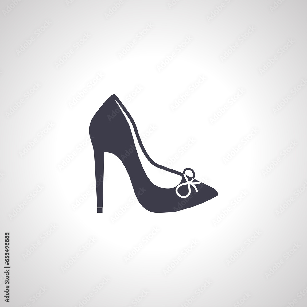 womens heel icon. womens high heeled shoes icon. womens heel icon. womens high heeled shoes icon.