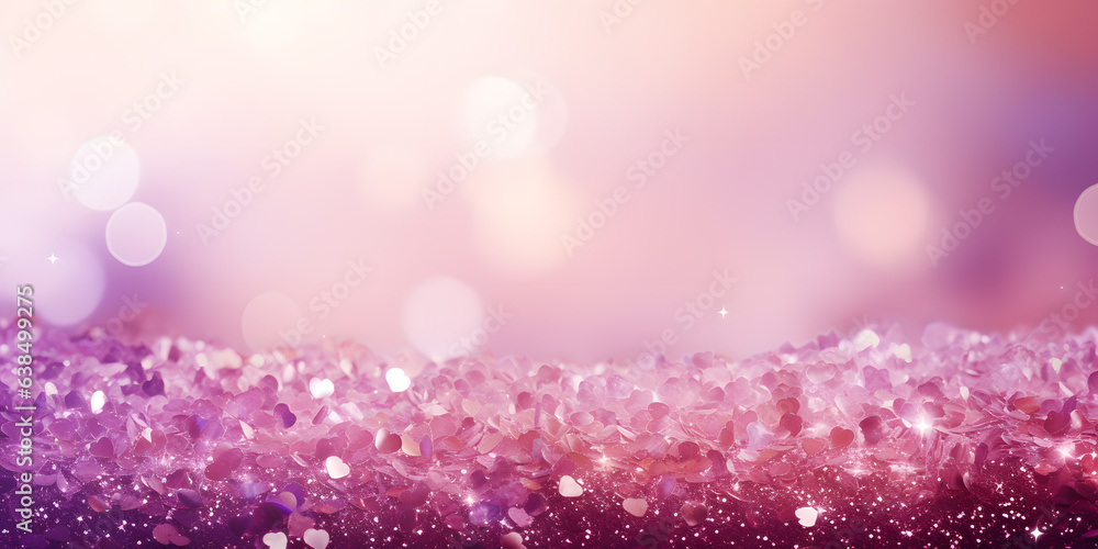 Purple pink glitter effects abstract background Purple pink glitter effects abstract background