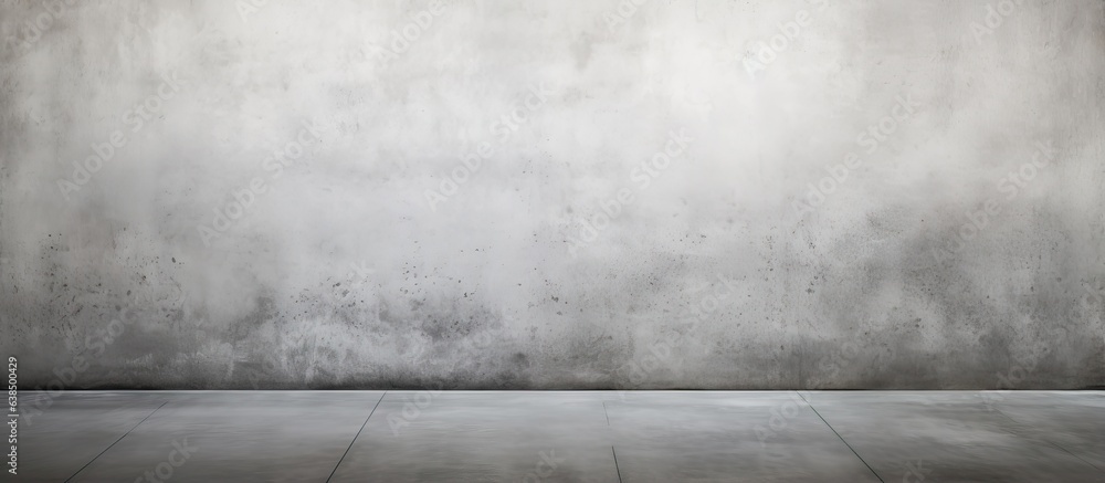 Naklejka premium Background of a cement floor with a polished concrete texture appearing dirty and blurry