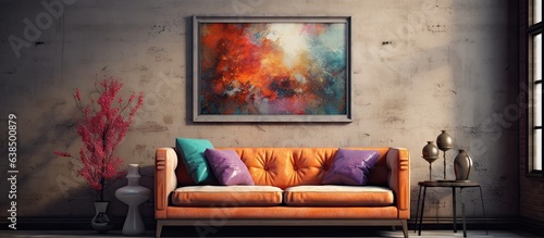 Wallpaper Mural a sofa in a room Torontodigital.ca