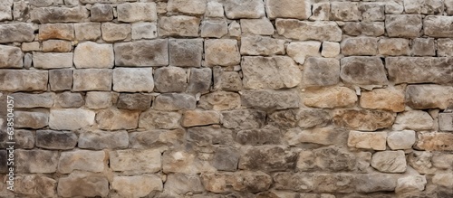 Ancient stone wall background