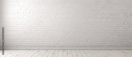 ed wall made of white bricks