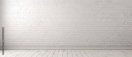 ed wall made of white bricks