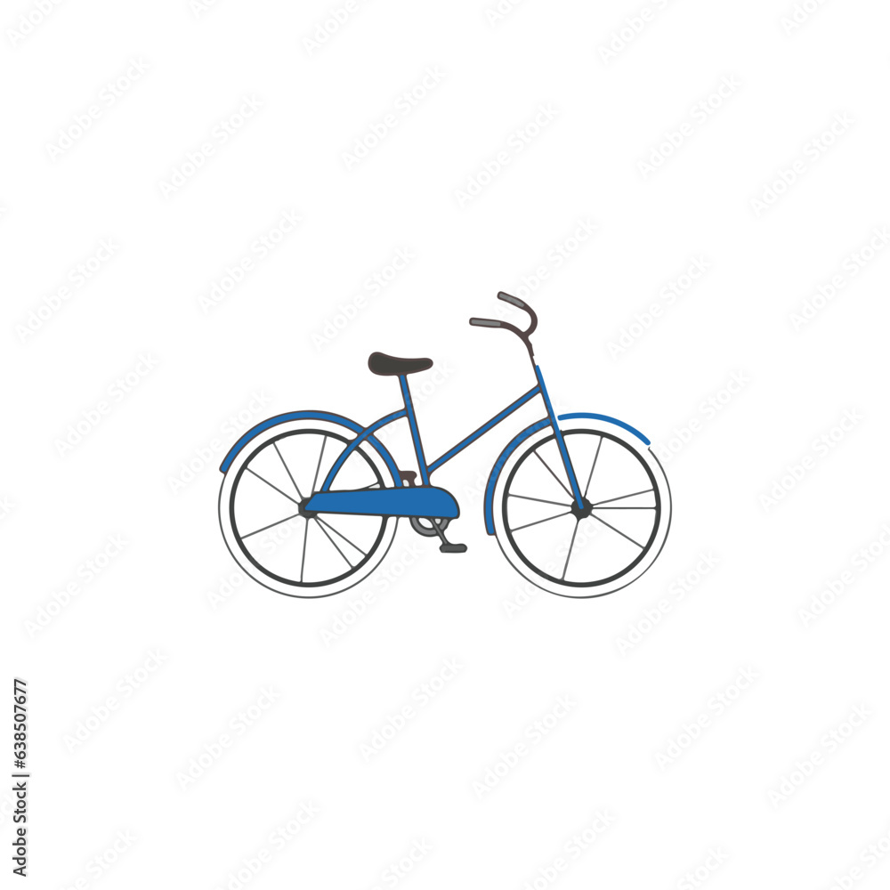 Fototapeta premium bike vector type icon