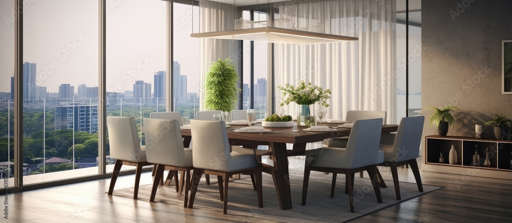 Obraz premium Condo s dining area