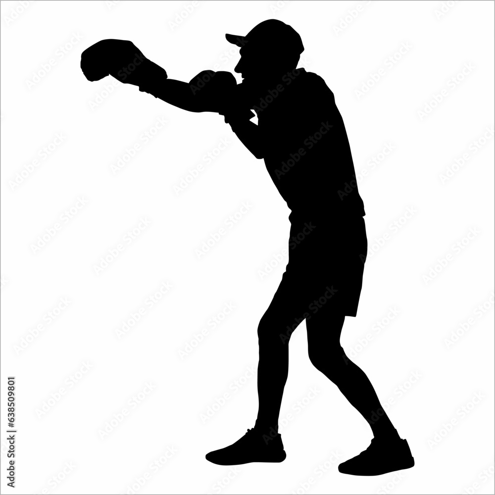 boxer silhouette
