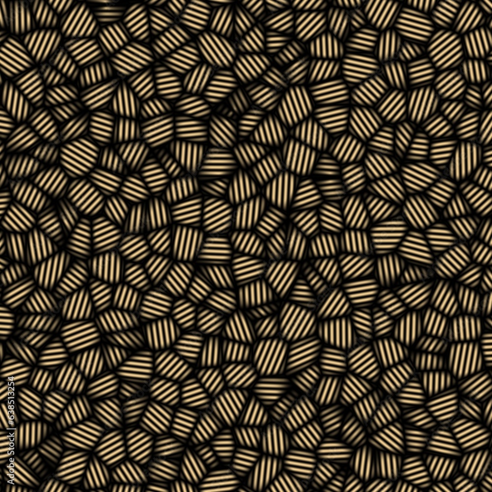 Seamless pattern with hand-drawn doodle lines.