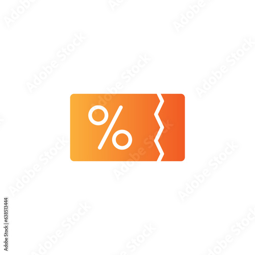 Discount Percent Icon, Promotion Icon