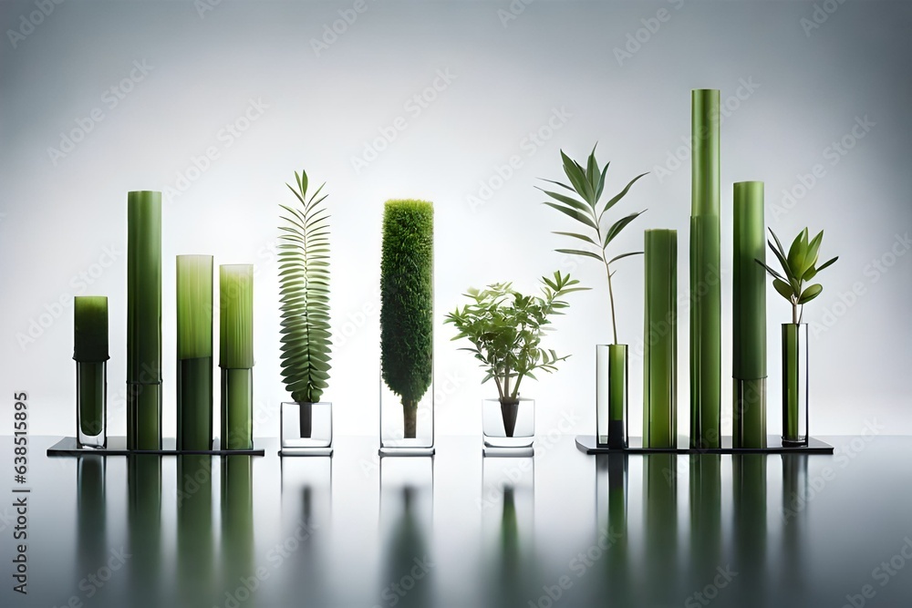 plants in tubes Generated Ai plants in tubes Generated Ai