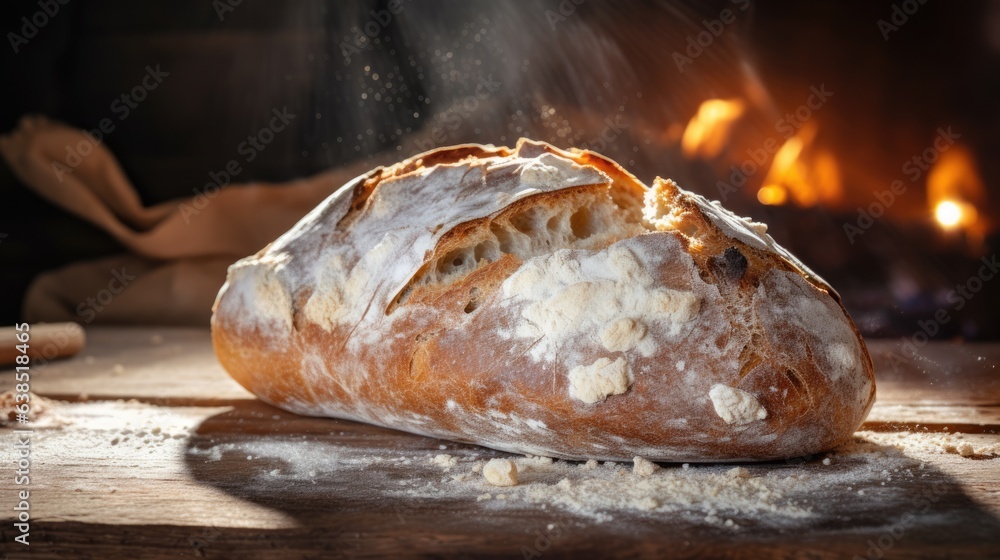 Fresh Baked Loaf of Bread.
