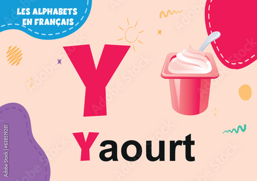french alphabets y letter